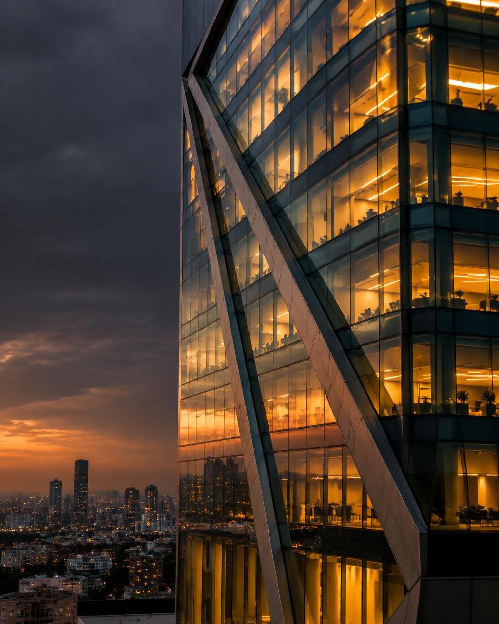 Modern commercial building supported by Multi FM
